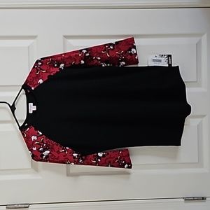 $FREE w/ Purchase: LuLa Roe Randy Baseball Tee w/ Disney Character 3/4 Sleeves